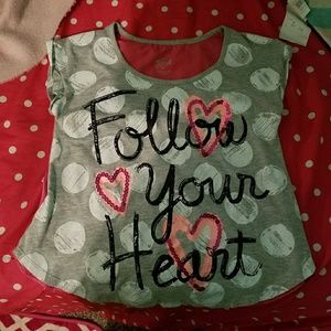 Girls shirt size 10 justice